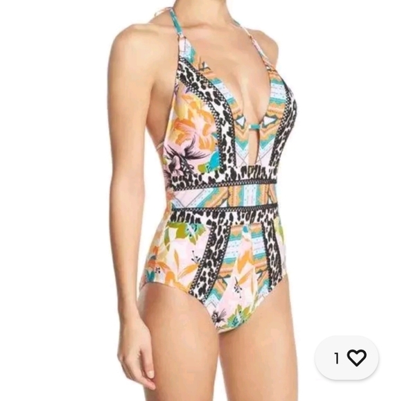 NEW NANETTE LEPORE GODDESS ONE PIECE SWIMSUIT - Picture 11 of 12